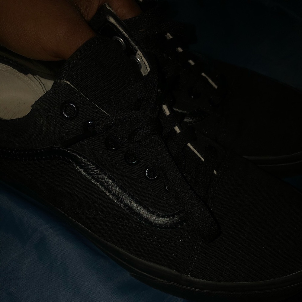 Black Low Top Vans
